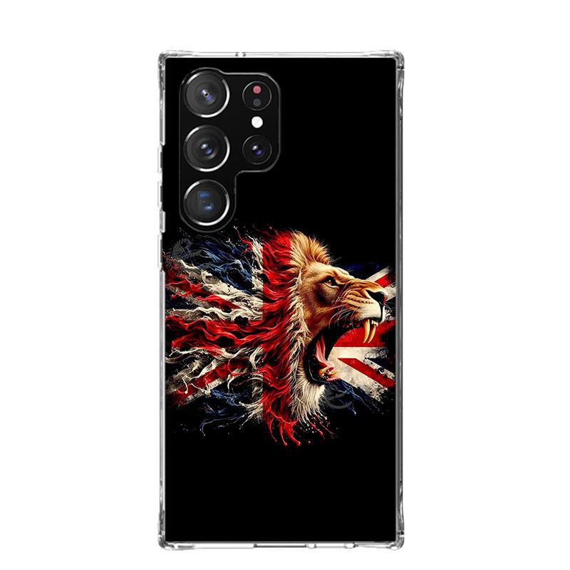 

Union Jack England UK Flag Case Phone Cover for Samsung Galaxy S24 S25 Ultra S23 Plus S22 + S21 S20 FE S10 S25 Edge Trend Fundas Samsung S23 Plus