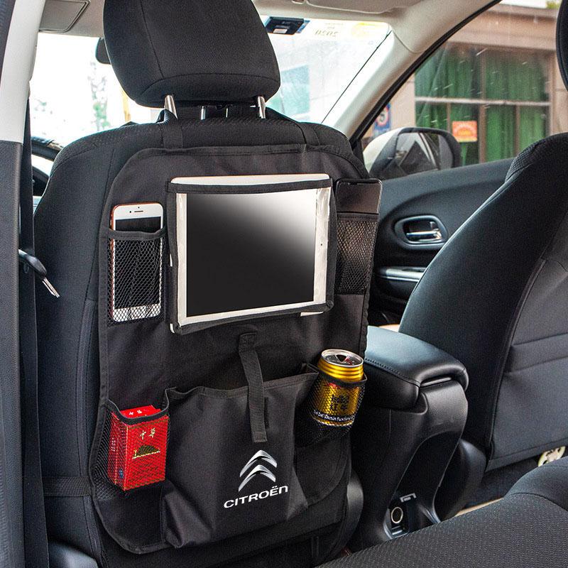 Verbesserte 6-Taschen-Autositz-Rückenlehnen-Aufbewahrungstasche Auto-Organizer für Citroen C1 C2 C4 C5 C3 C4L C8 Berlingo Xsara Picasso Zubehör