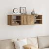 VidaXL Wall Cabinet Artisan Oak 101x30x29 Cm Engineered Wood, Cabinet, Display Cabinet, Storage Cabinet 856489