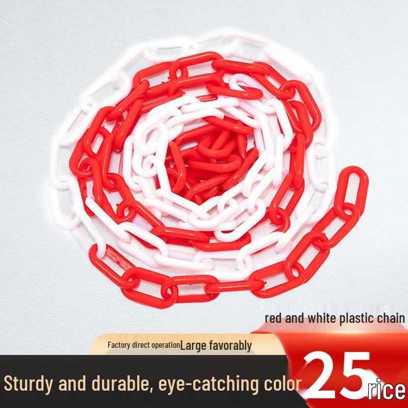 MAINUOQI Rubber Traffic Cone with Reflective Strips and Plastic Chain