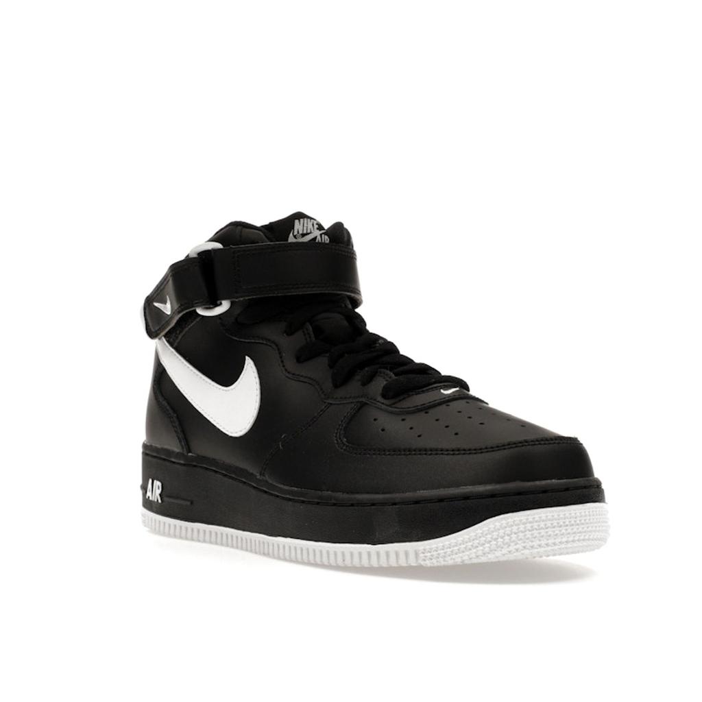 Nike Air Force 1 Mid 07 Black White Men Sneakers DV0806-001