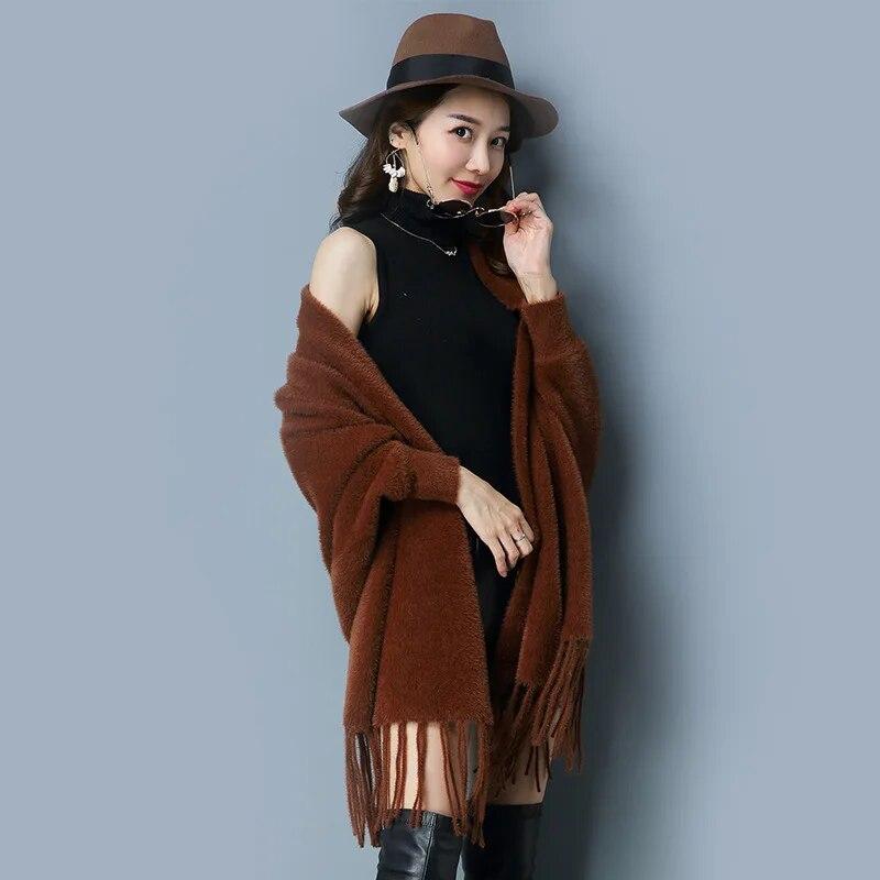 Осенний модный женский кардиган — фото 5