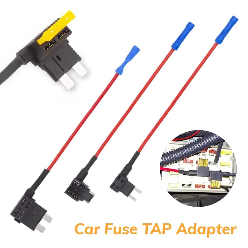 Car Fuse Circuit Extender Add-a-circuit Power Supply Adapter Mini Small Medium Size Fuses4
