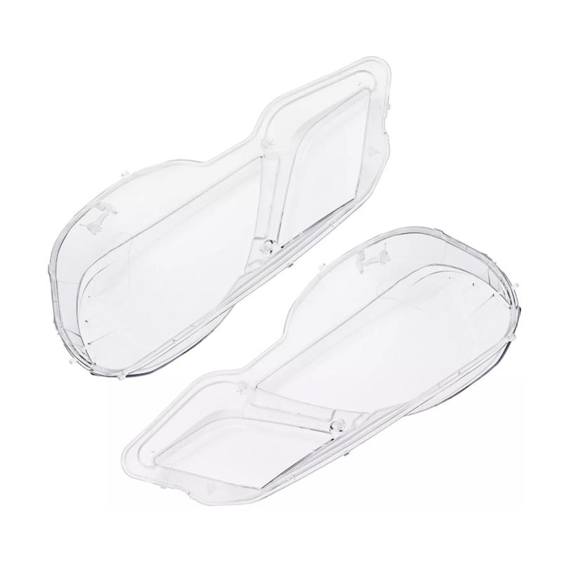 Artudatech 2PCS Front Headlight Glass Clear Cover For Mercedes Benz E-Class W212 2009-2014 Car Accessories