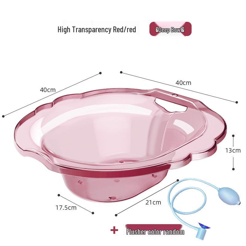 Poporodowa i dla osób starszych miska do mycia bidetowego na hemoroidy i do higieny