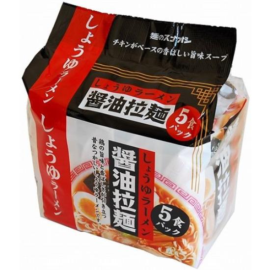

Sunao Soy Sauce x 6 packs Ramen, 5-pack