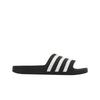 Adilette Aqua Juodi Unisex Sportbačiai Balti F35543