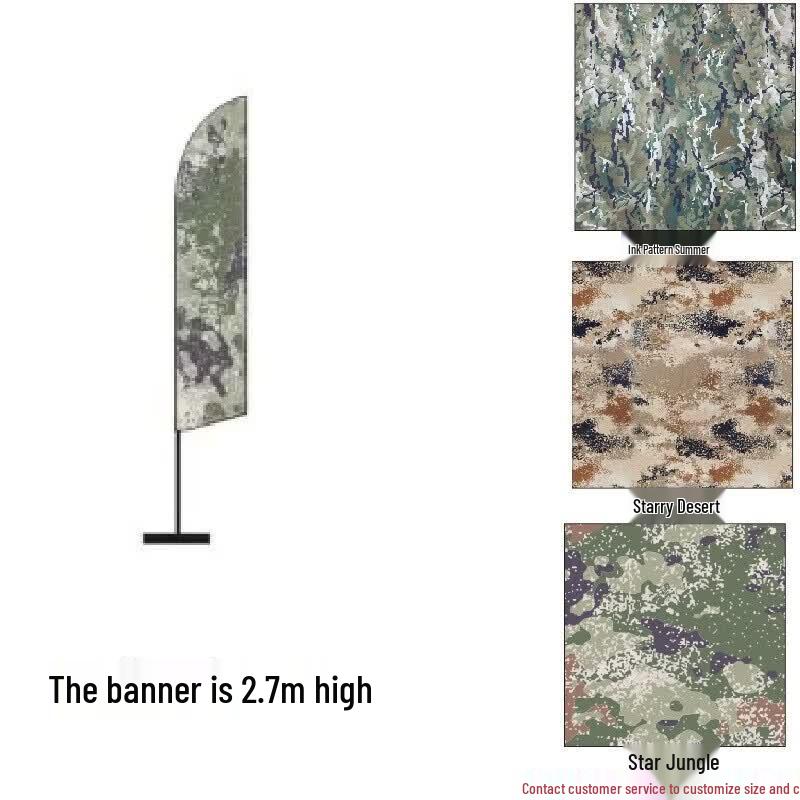 Moustache 2.7m Drone Racing Blade Flag