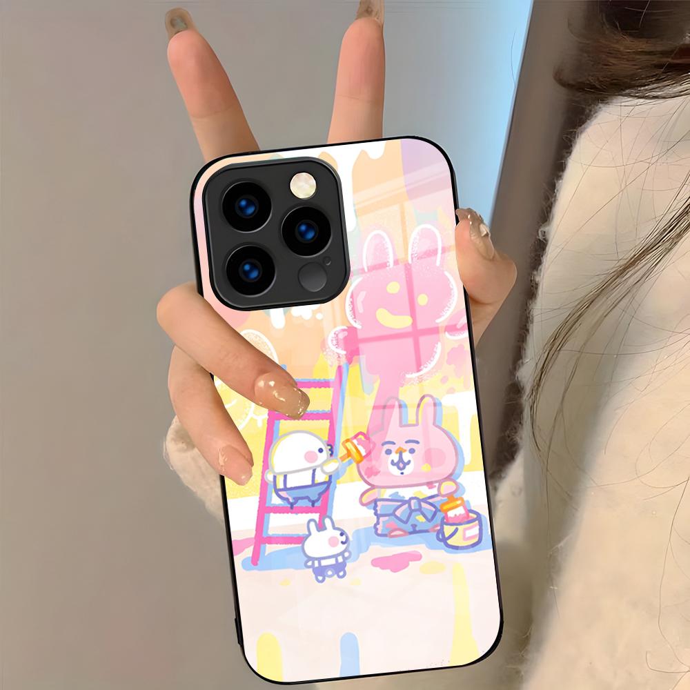 

Anime Kanaheis Cute Phone Case For IPhone 17 Pro Max 16 15 14 Pro Max 13 11 Plus Glass Cover iPhone17