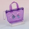 Pvc Girl Heart Butterfly Knot Mini Coin Purse With Waterproof Storage For Casual Use