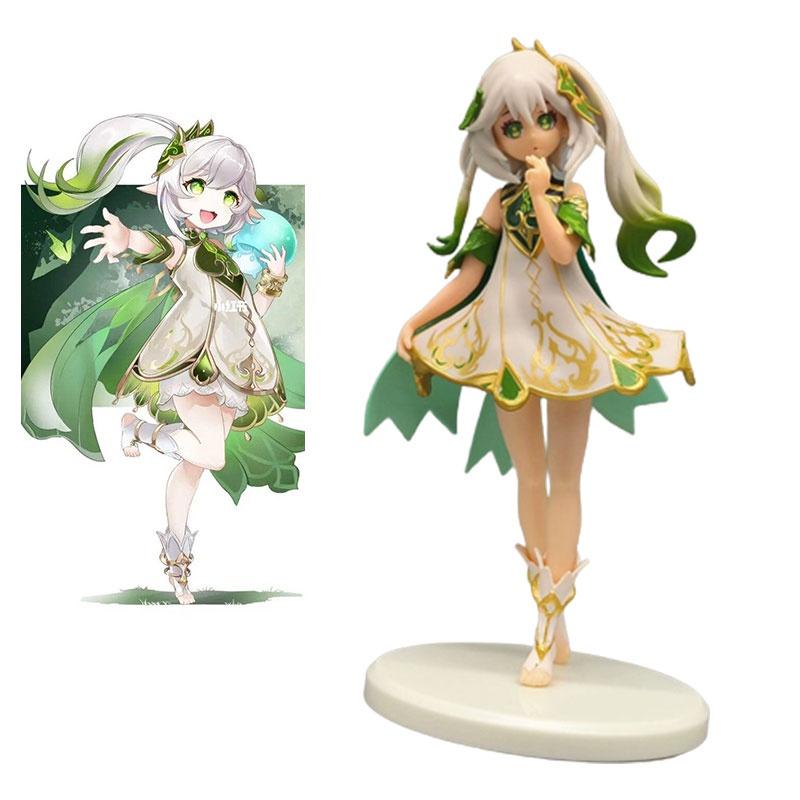 Original Genshin Impact Nasi Da Grass God Figure 17cm Decorate Your Room Or Office With This Pvc Collectible