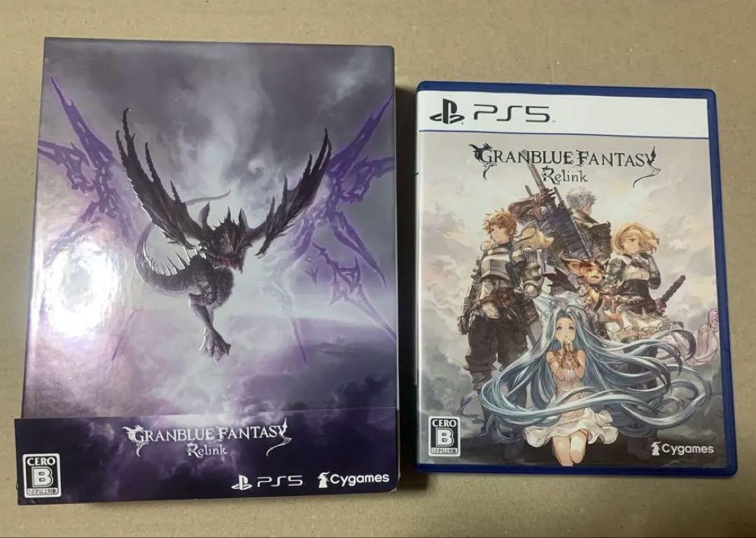 

[USED] PS5 Granblue Fantasy Relink Limited Edition