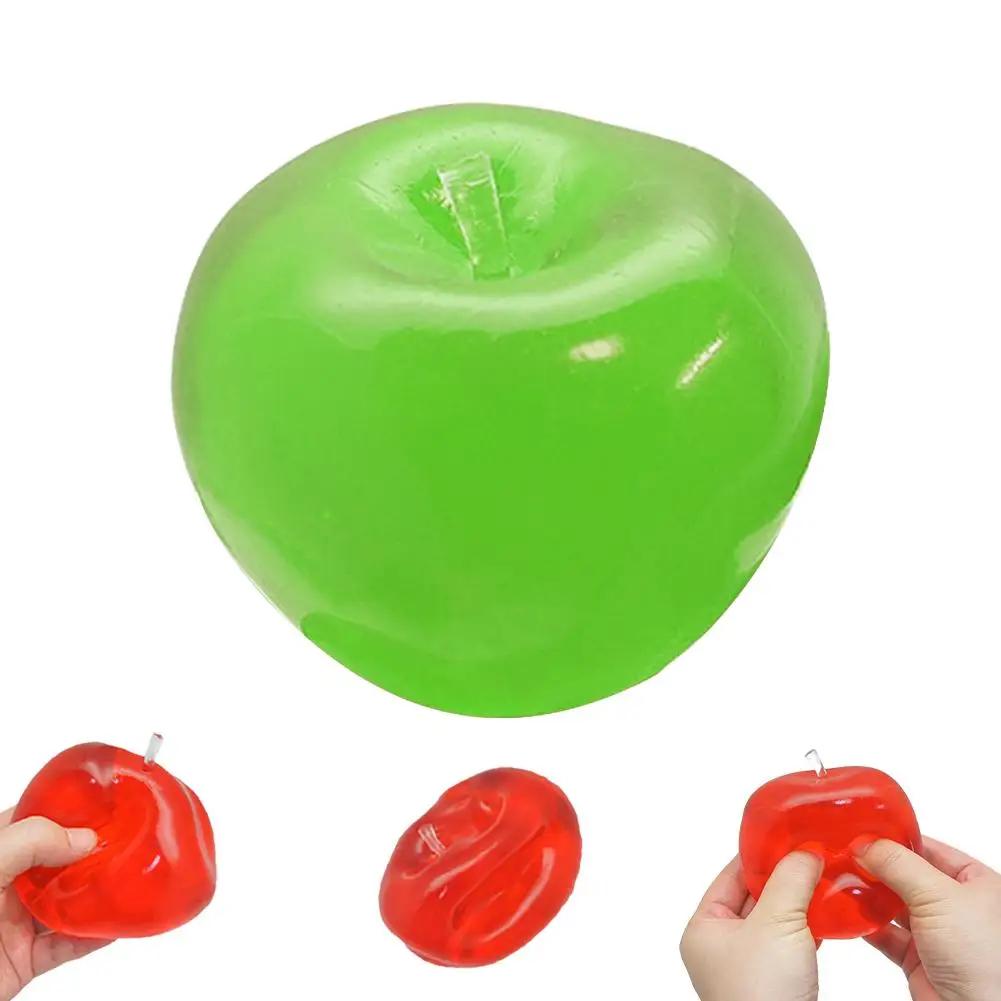 Kinderen Kindersimulatiespeelgoed Zacht Fruit Sensorische Gelei Cadeau Speelgoed Fidget Verlichting Speelgoed Stress Transparant X8b9