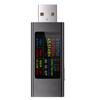 1pc KWS-MX23 USB Ammeter Tester 1.06" IPS Display 4-30V/0-12A Mobile Phone Charging Monitor  Voltage Current Detection
