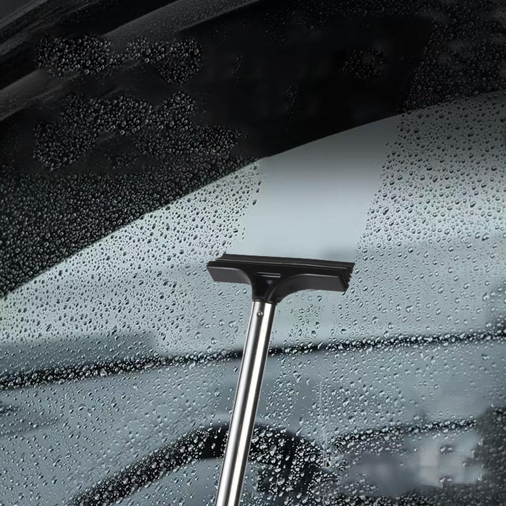 Car Rearview Mirror Wiper, Telescopic Multifunctional Wiper, Telescopic Window Washer, Glass Cleaning Brush, Wiper