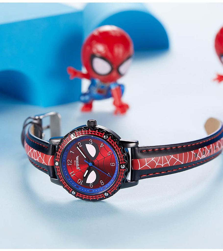 Geschenkspezifikationen Jungenuhr Kinderuhr Einschulungsfeier Einschulungsfeier (Spinne Schwarz) [Artikel]