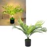 Plant Night Light USB Powered Realistic Green Bonsai Night Lamp for Indoor Office Home