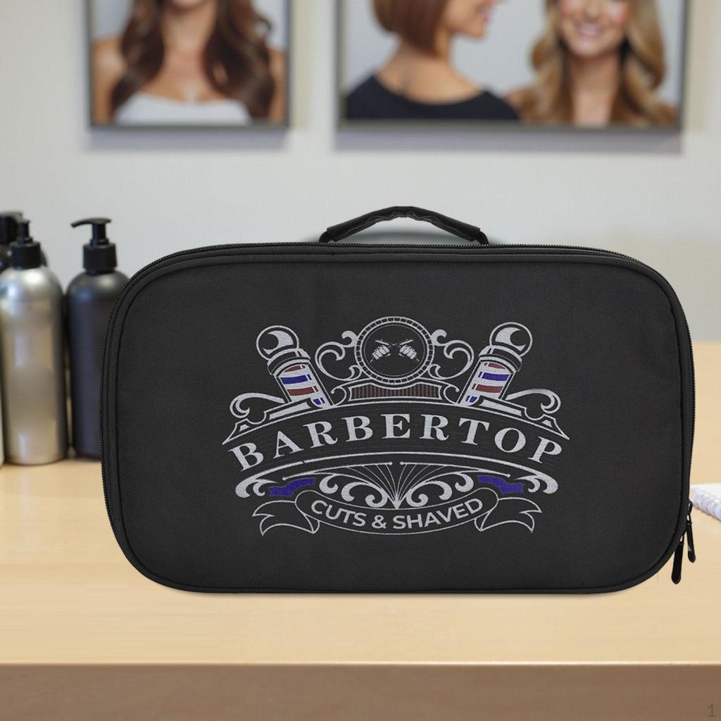 Sac de Coiffeur Fournitures de Barbier Portable Professionnel Salon de Beauté Outil Boîte de Rangement Organisateur