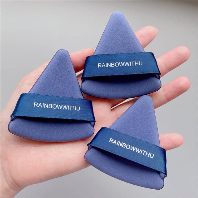 

Candy Drop - Set of 4: Triangle Powder Puff Dark Blue