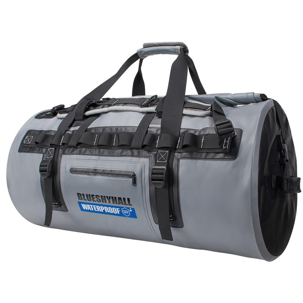 Dry Bags 60L Waterproof Backpack Motorcycle Tail Bag Storage for Outdoor Sports Fish Surfing Rafting Boating Kayak Canoeing