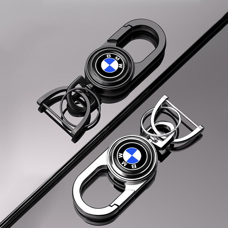 3D Metal Car Logo Key Chain Gift Keyring Keychain For BMW E46 E90 E60 F30 F10 X1 X2 X3 X5 X4 X6 X7 G30 G20 Interior Accessories dnsh52