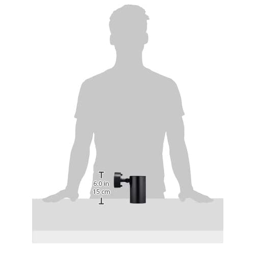 Panasonic Spotlight LSEB6018KLE1 Equivalent To 60 Type Warm White Black Body: Height 12.5cm Body: Width 7.6cm