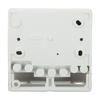Temperature Switch Thermostat L83 X H83 X T31mm Room Temperature Controller White 220V AC For Hotel Restaurant Brand New
