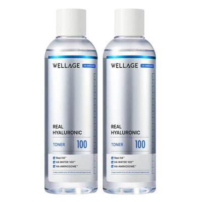 Real Hyaluronic 100 Toner, 200 ml, 2 unità