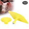 10pcs Animal Ear Tag Goat Sheep Pig Livestock Animal Ear Tag Label Farm Livestock SuppliesPig
