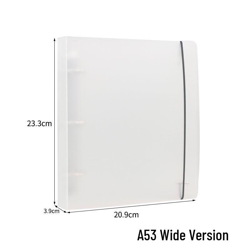 3-inch Loose-leaf Transparent Photo Album for Airplane, Movie & Train Tickets