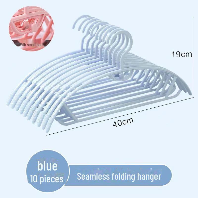 Non-Slip Seamless Clothes Drying Rack for Household Wardrobes