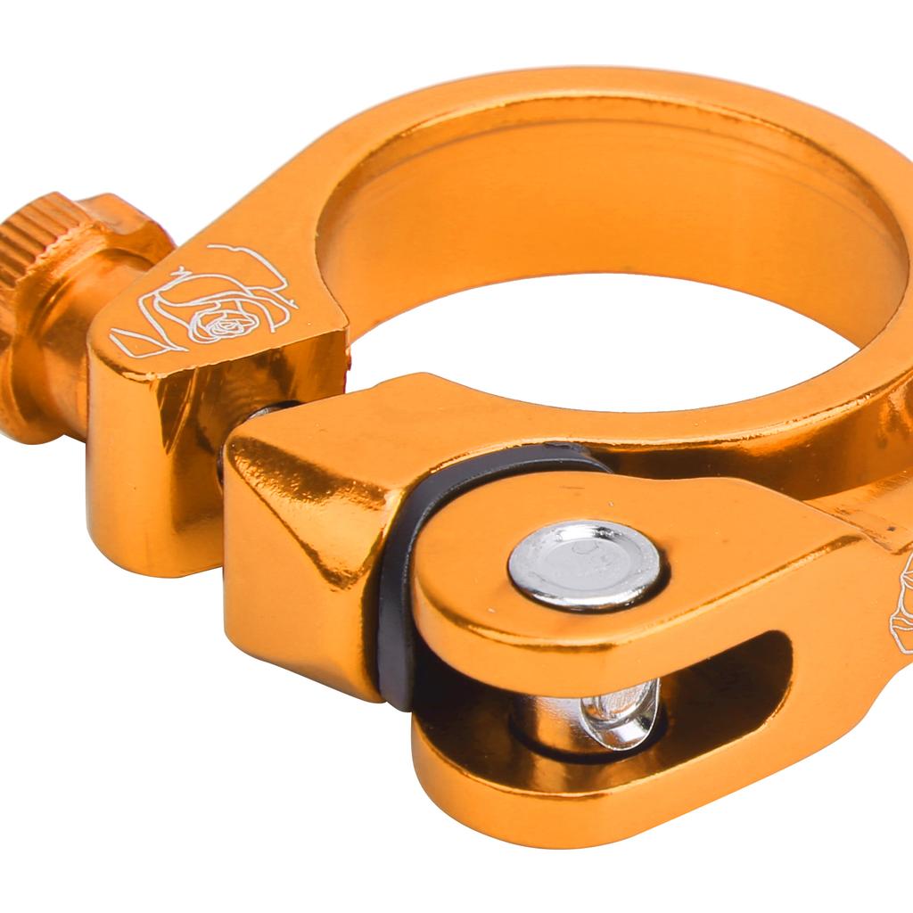 34.9mm Quick Release Seatpost Clamp Aluminum Alloy Mountain Bike Accessory