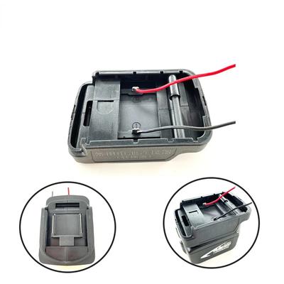 Power Wheels Adaptor for Makita 18V Li-ion Battery Power Mount Connector DIY Adapter Dock Holder for Power Tool RC Toys Robotics