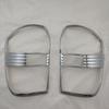 2pcs ABS Chrome Car Accessories Plated Tail Lamp Cover Trim Paste Style For Toyota RAV4 RAV 4  4WD 2001 2002 2003 2004