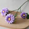 Künstliche Chrysanthemenblume Langer Stiel Realistischer Künstlicher Calendula Blumenstrauß für Vase