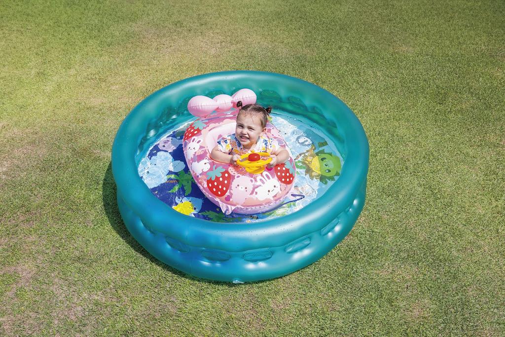 IGARASHI Creature Land Pool Inflated 129 X 27 Cm PLE-120B Size Approx.