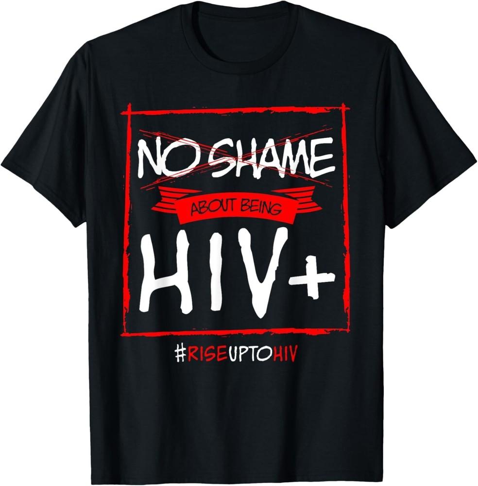 

HIV AIDS Immune Deficiency Infection Disease Gift Unisex T-Shirt 2XL