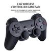 HD Wireless Handheld Game Console M8 with Two-Player HDMI Stick and PS1 Arcade Joystick.