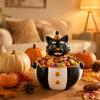 Ciotola per Dolci di Halloween a Forma di Zucca per Conservare Snack per la Festa