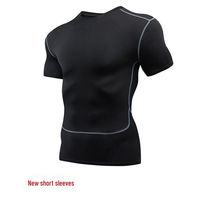 Pánské rychleschnoucí elastické sportovní tričko na basketbal a běh