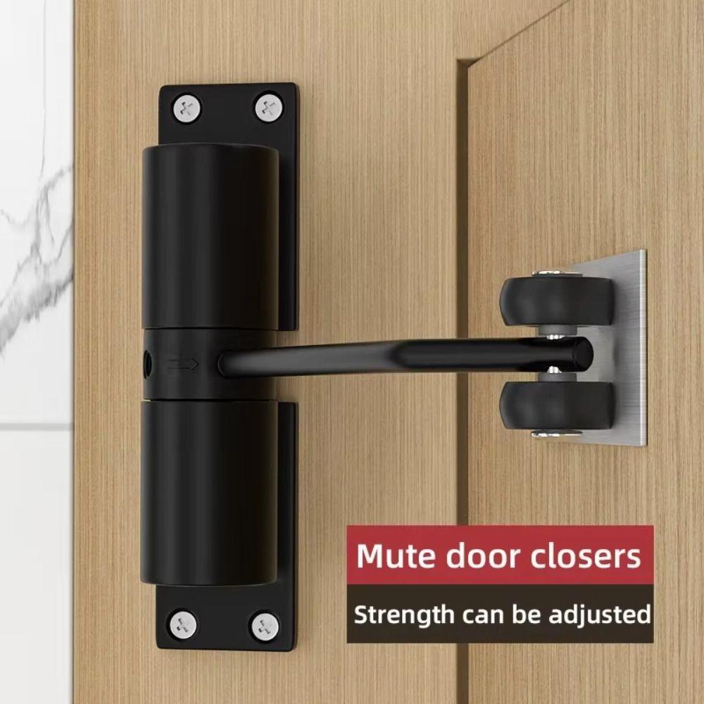 Stainless Steel Automatic Door Closer Adjustable Door Closing Device Door Hinge  Furniture Door