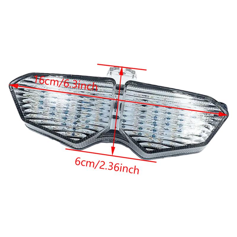 LED Motorcycle Turn Signals Integrated Tail Light Rear Brake Taillight for YAMAHA YZF R6 2003 2004 2005