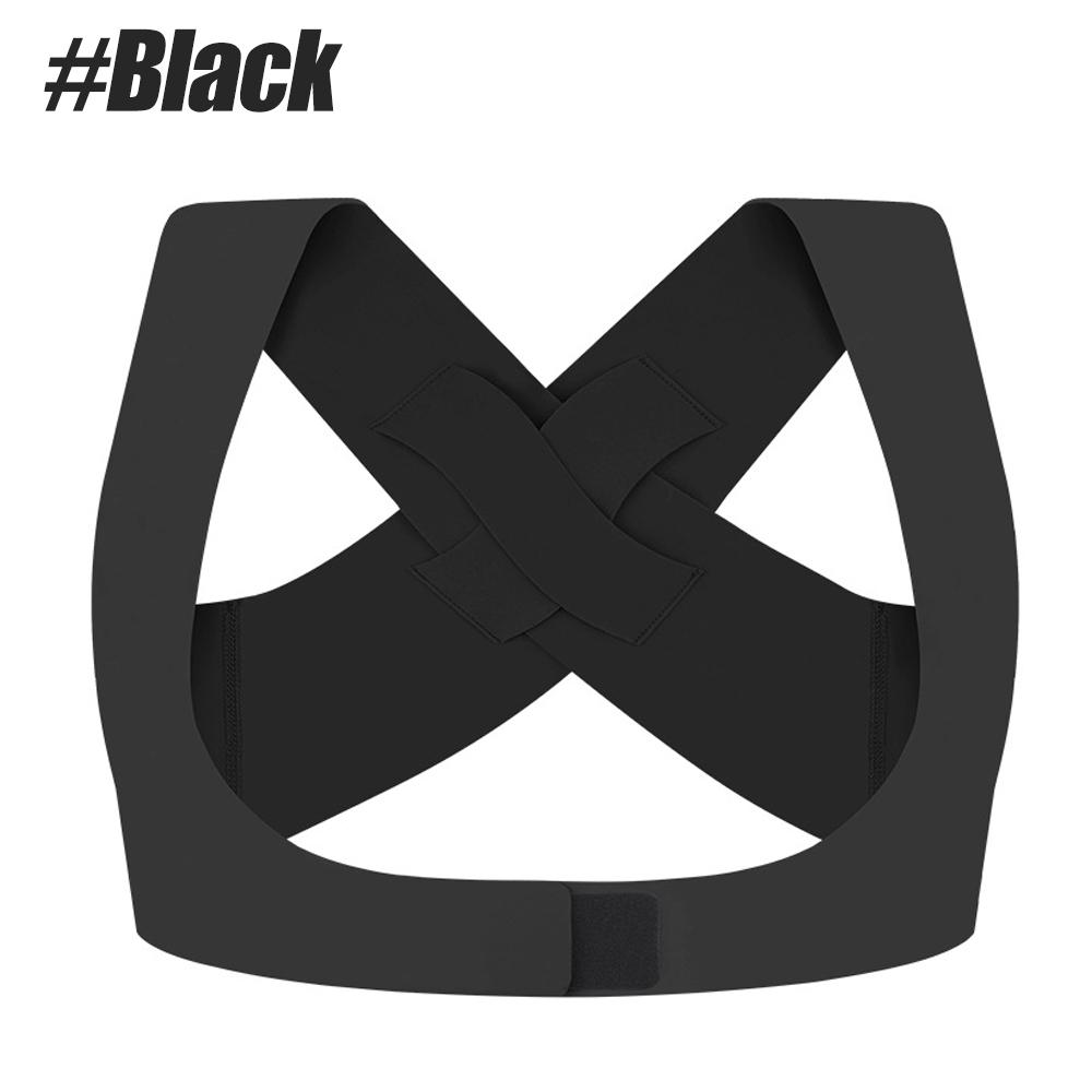 

1 шт. Корректор осанки для женщин: Регулируемый легкий бандаж для верхней части спины для облегчения боли в шее, плечах и верхней части спины S