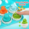 Montessori Matching Sorting Toys With Eggs Storage Box Smart Eggs Games Sorters Toy Educational Learning Game For Children Gifts