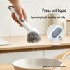 Long Handle Non-stick Pot & Dish Scrubbing Brush