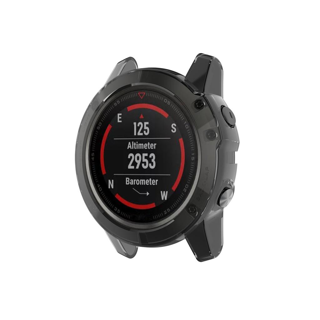 FIFATA Case For Garmin Fenix 5X 5 5S Smart Watch TPU Soft Silicone Cover Bumper For Fenix5 5S 5X Protector Frame Shell Accessory
