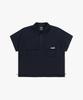Air Sucker Short Sleeve Anorak Women'S Navy
