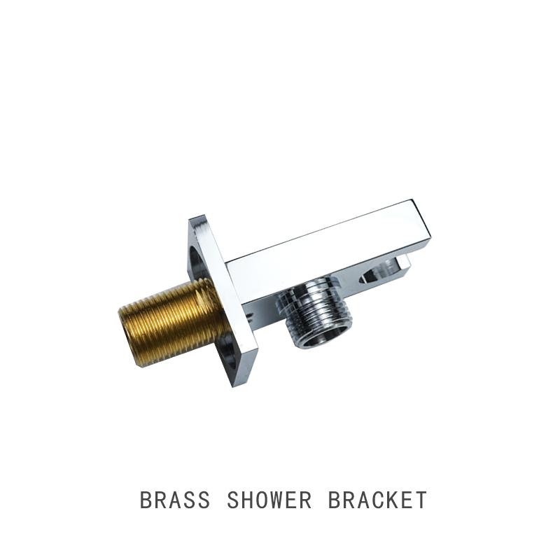 Black Chrome Bath Hand Shower Set Wall Mount Hand Held Brass Shower Head Copper Holder Stainless Steel Hose Water Saving Sprayer
