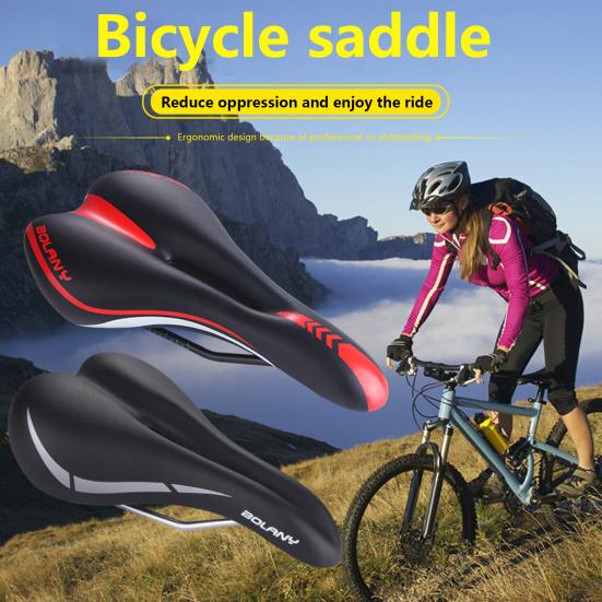 

BOLANY Pragmatic Bike Seat Эргономичная подвеска из хромомолибденовой стали с амортизатором