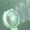 Handheld Mini Fan Portable Pocket Fan USB Charging Fan Rechargable Summer Cooling Fan for Home Outdoor Office